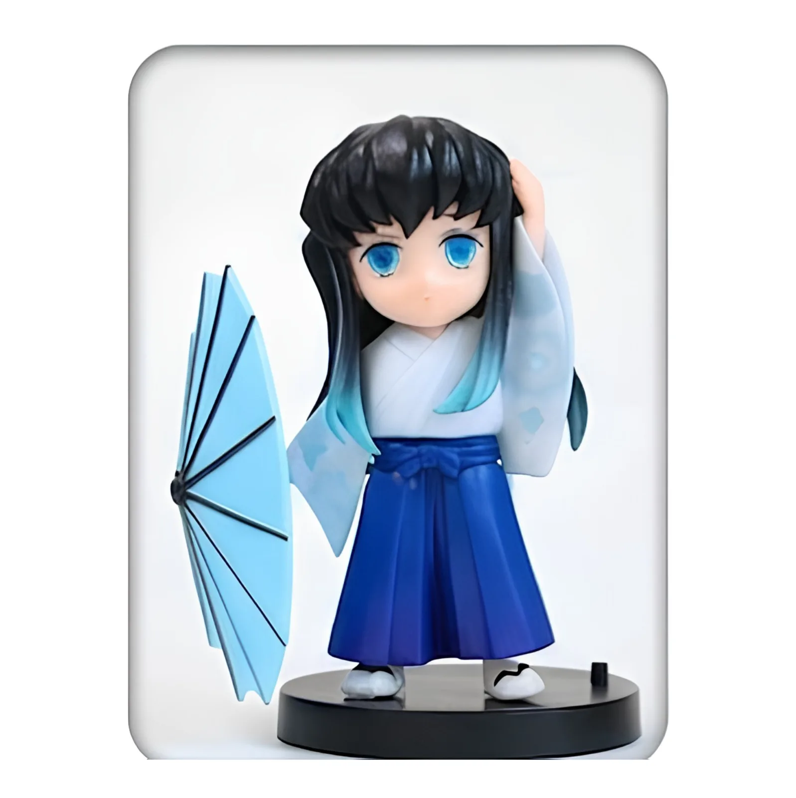 Demon Slayer: Muichiro Tokito "Rainy Day" Chibi Figure