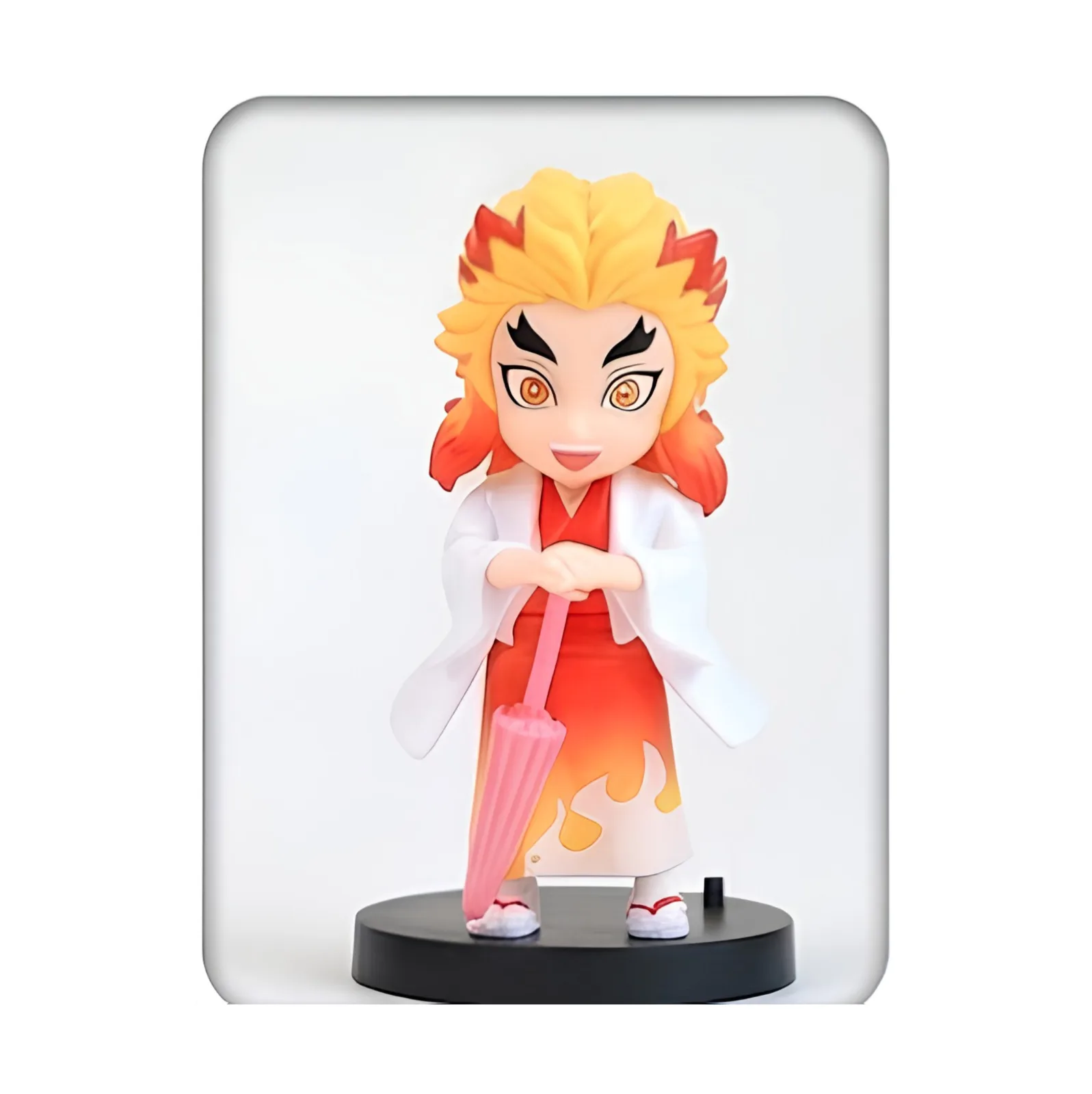 Demon Slayer: Kyojuro Rengoku "Rainy Day" Chibi Figure