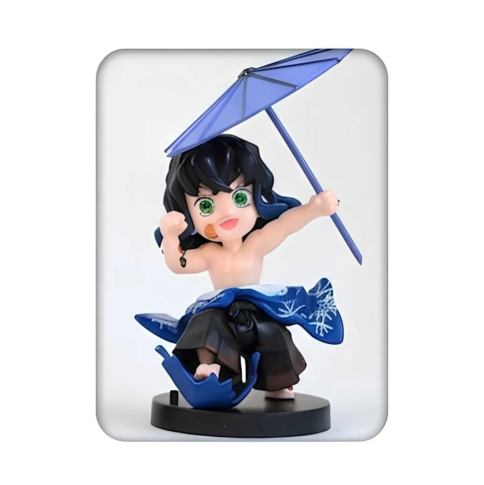 Demon Slayer: Inosuke Hashibira "Rainy Day" Chibi Figure