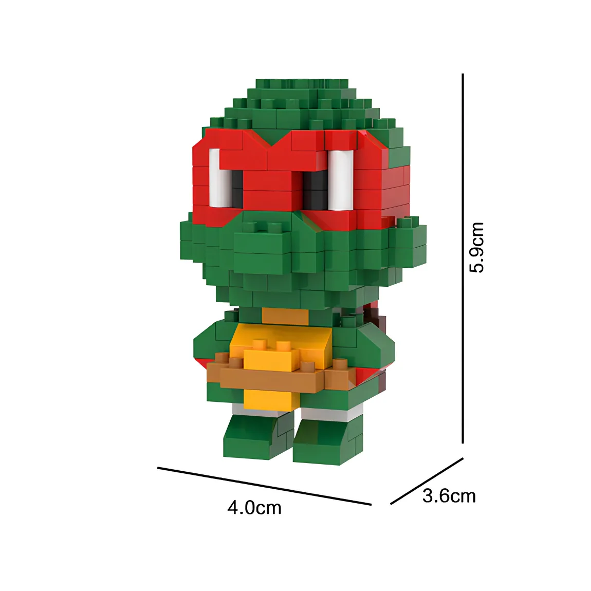 TMNT Bricks Mini Building Blocks Toy