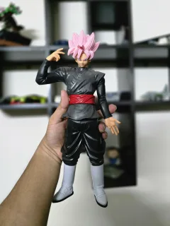 Dragon Ball Super Goku Black Super Saiyan Rosé Action Figure – Dark Divine Anime Statue
