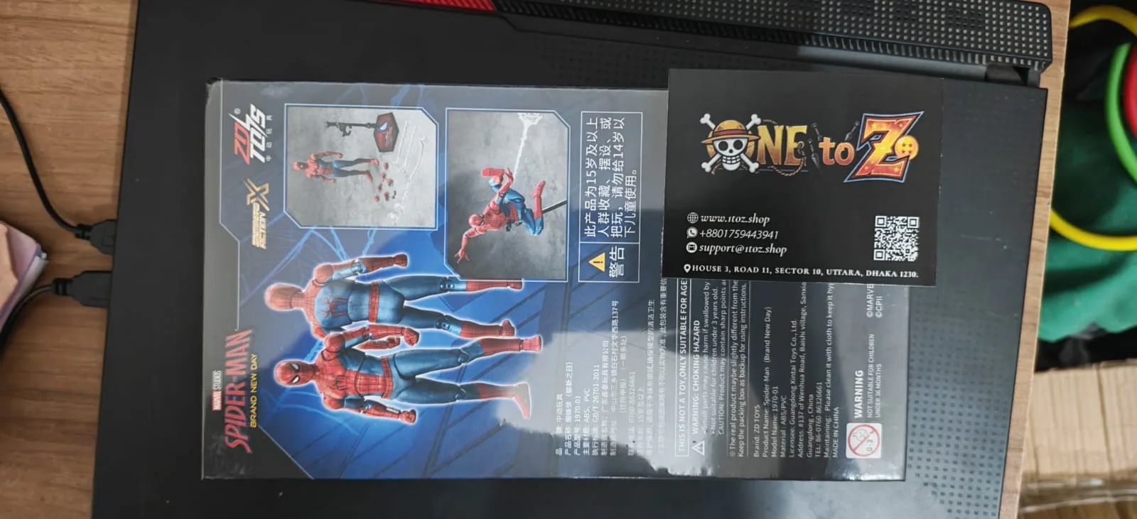 Original ZD toys Spiderman Brand New Day Action figure