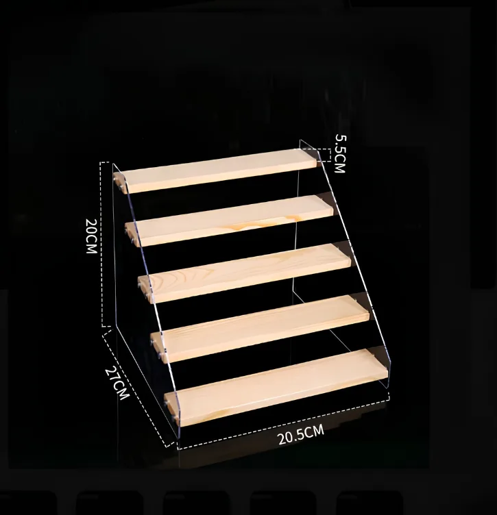 Acrylic Wooden Display Stand