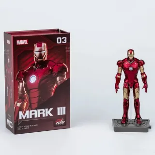 Original ZD toys Iron Man action figures from Mark1 - Mark 85 (4 Inch)